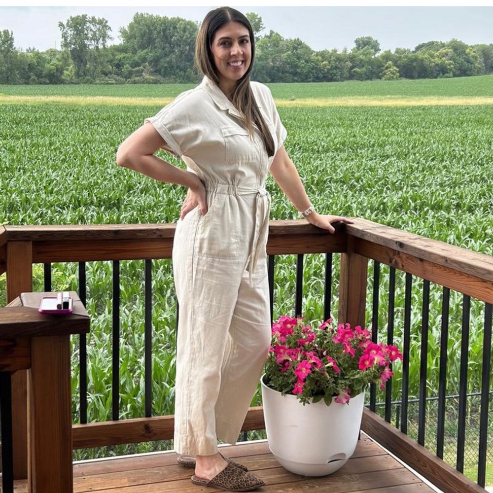 Tan Jumpsuit